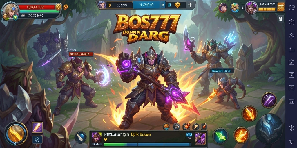Skrinsut gameplay BOS777 memperlihatkan pertempuran epik dan eksplorasi dunia.