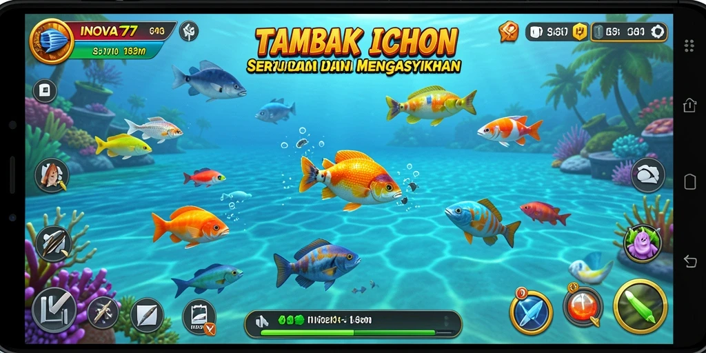 Lihat aksi menembak ikan yang seru di INOVA77.
