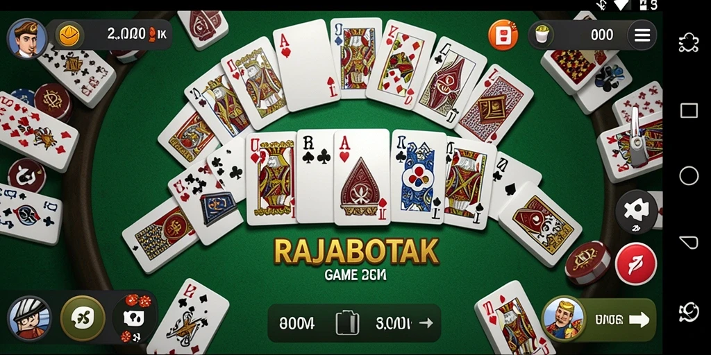 Tampilan menarik dari gameplay RAJABOTAK yang memikat pengguna.